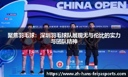 聚焦羽毛球：深圳羽毛球队展现无与伦比的实力与团队精神